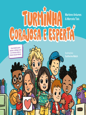 cover image of Turminha corajosa e esperta